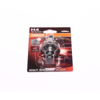 Лампа фарна H4 12V 60/55W P43t NIGHT BREAKER SILVER (+100) blister (вир-во OSRAM)