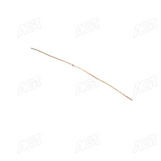 Трубка тормозная ГАЗ 3302,2705 (медь) (задн.разводка правая) L=885, М10х1,25 <ДК>