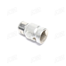Перехідник квадрат 1/2 x шестигранник 10 мм (INTERTOOL)