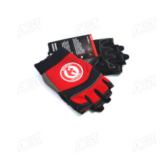Рукавичка Microfiber без пальців, еластичний манжет на липучці, 9 (INTERTOOL)