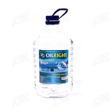 Вода дистильована OIL RIGHT (Каністра 5л)