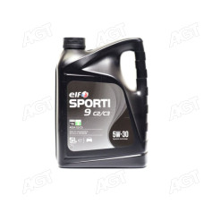 Масло моторное ELF SPORTI 9 C2/C3 5W-30 (Канистра 5л)