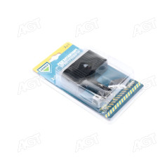 Разветвитель прикуривателя, 3в1, 2 USB, 1000mA, 12 / 24V <ARMER>