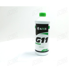 Антифриз <AXXIS> GREEN концентрат G11 (-80C) (Каністра 1,5л)