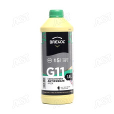 Антифриз <BREXOL> GREEN CONCENTRATE G11 (-80C) 1,5L