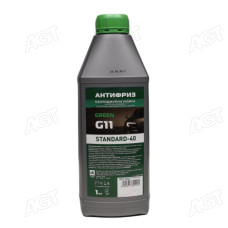 Антифриз G11 STANDARD-40 LONG LIFE зелений (0,9 кг.)