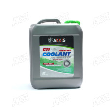 Антифриз GREEN G11 Сoolant <AXXIS> (зелений) (Каністра 5кг)