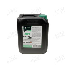 Антифриз GREEN G11 Сoolant Ready-Mix -36°C <AXXIS> (зелений) (Каністра 5кг)