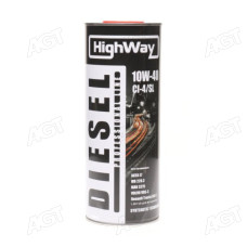 Олива моторна HighWay 10W-40 CI-4/SL п/з (Каністра 1 л)