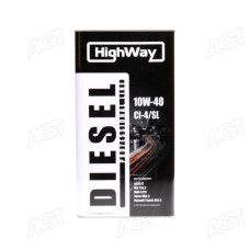 Олива моторна HighWay 10W-40 CI-4/SL п/з (Каністра 5 л)