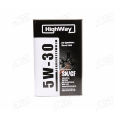 Олива моторна HighWay 5W-30 SN/CF (Каністра 4л)