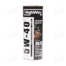Олива моторна HighWay 5W-40 SN/CF (Каністра 1л)