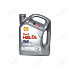 Олива моторна SHELL Helix HX8 Professional AG 5W-30 (Каністра 5л)