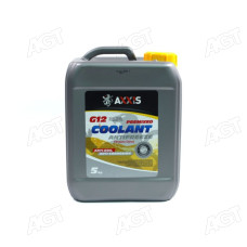 Антифриз YELLOW G12 Сoolant <AXXIS> (жовтий) (Каністра 5кг)