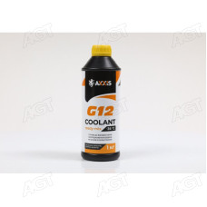 Антифриз YELLOW G12 Сoolant Ready-Mix -36°C<AXXIS> (желтый) (Канистра 1кг)