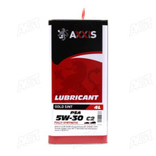 Масло моторн. AXXIS 5W-30 С2 PSA Gold Sint (Каністра 4л)
