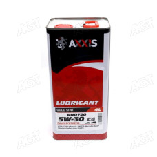 Масло моторное AXXIS 5W-30 С4 RN0720 Gold Sint (Канистра 4л)
