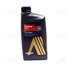 Масло трансмисс. AISIN ATF6 DEXRON-III ATF3 (Канистра 1л)