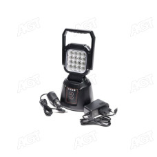 Фара LED квадратна 48W, 16 ламп, 3500Lm, 12/24V Зарядна, переносна (LITLEDA, JUBANA)