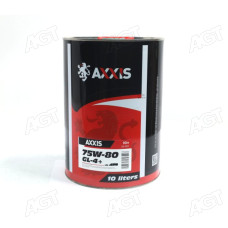 Масло трансмісс. AXXIS 75W-80 GL-4+ (Каністра 10л)