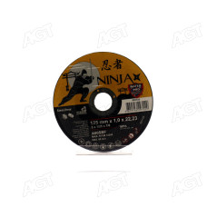 диск відрізний по металу та нерж сталі ninja тм o=125х22.23 мм t=1 мм(VIROK)