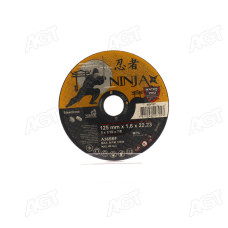 диск відрізний по металу та нерж сталі ninja тм o=125х22.23 мм t=1.6 мм(VIROK)
