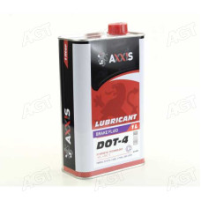 Жидкость торм. AXXIS DOT4 (Канистра 1л)