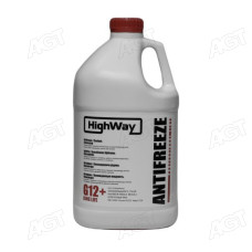 Антифриз HighWay ANTIFREEZE G12+ концентрат красный 3,78л