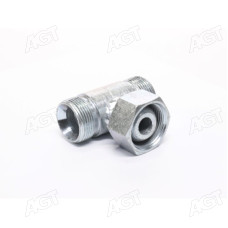 Штуцер тройний S32-S32-S32 (М27х1.5-М27х1.5 гайка-М27х1.5)   (Агро-Импульс)