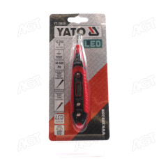 Індикатор напруги 12-250 V контрольний LCD цифровий, шт(YATO )