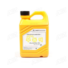 Антифриз Hyundai/Kia Long Life Coolant красный концентрат 07100-00201 (Канистра 2л)