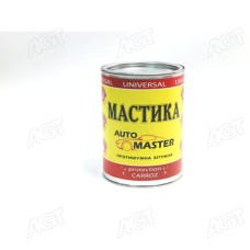 Мастика бітумна (антикорозійна) Master Bitum (банка 0,9 кг)