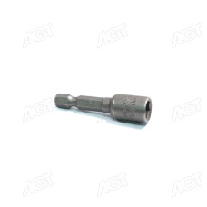 Насадка торцева магнітна 6-гранна HEX М8 x 48 мм. HEX O = 1/4 [20/200/600], шт(YATO)