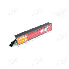 Фонарь ГАЗ 3302 задн. LED прав. (красная вставка) 12/24В <ДК>
