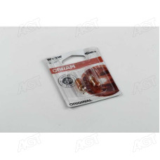 Лампа допоміжн. освітлення WY5W 12V 5W W2, 1x9, 5d (2 шт) blister (вир-во OSRAM)