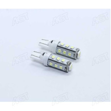 Лампа LED б / ц габарит і панель приладів T10 13SMD W5W 12V WHITE 2шт. блістер <TEMPEST>