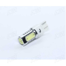 Лампа LED б / ц двоконтактний габарит, T20 -7440 стоп (4SMD) Мега-LED W3x16q 12V WHITE <TEMPEST>