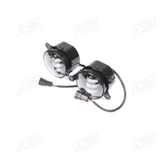 Фара противотуманная СТМ, 30W, WHITE+YELLOW D=90mm, 2шт. <TEMPEST>