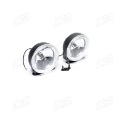 Фари додаткові білі, H3/12V/55W, D=90mm <ДК>