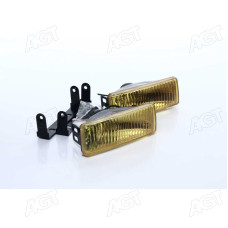 Фари додаткові жовті, H3/12V/55W, 128*45mm <ДК>