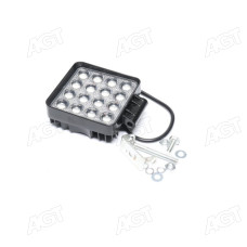 Фара LED додаткова GOLD 5D 24V/48W, 16 діод, (квадратна), широкий промінь (TEMPEST)
