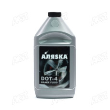 Жидкость тормозная DOT4 АЛЯSКА (серебро) 750г