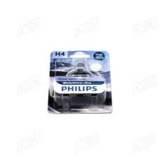 Лампа розжарювання H4 12V 60/55W WhiteVision ULTRA +60 (4200K) (1шт) (вир-во Philips)