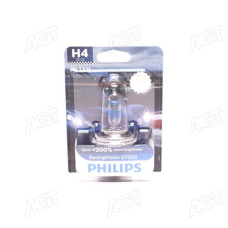 Лампа розжарювання H4 RacingVision GT200 +200 12V 60/55W P43t-38(вир-во Philips)