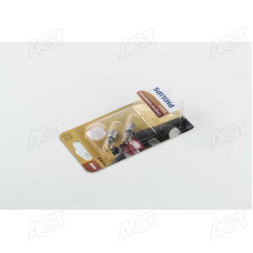 Лампа розжарювання H6W 12V 6W BAX9s 2шт blister (вир-во Philips)