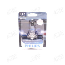 Лампа накаливания H7 RacingVision GT200 +200 12V 55W PX26d (производство Philips)
