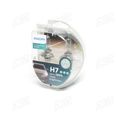 Лампа розжарювання H7 X-tremeVision Pro150 +150 12V 55W PX26d (комплект) (вир-во Philips)