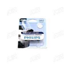 Лампа накаливания HB3 12V 60W P20d Cristal Vision 1шт blister 4300K (производство Philips)