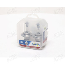 Лампа розжарювання SET H4 12V 60/55 W P43t RANGE POWER +90 (к-т 2шт) (вир-во Narva)