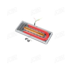 Ліхтар LED задн. вантажівок 24V (Поворотник, що біжить) (упаковані L+R, ціна за шт) (TEMPEST)